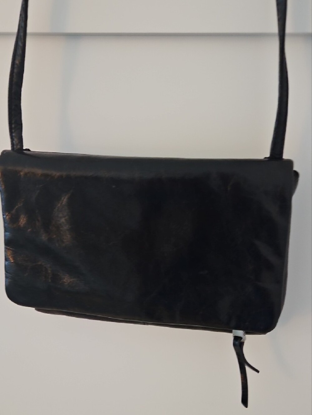 HOBO Black Leather Crossbody Bag - Picture 2 of 9